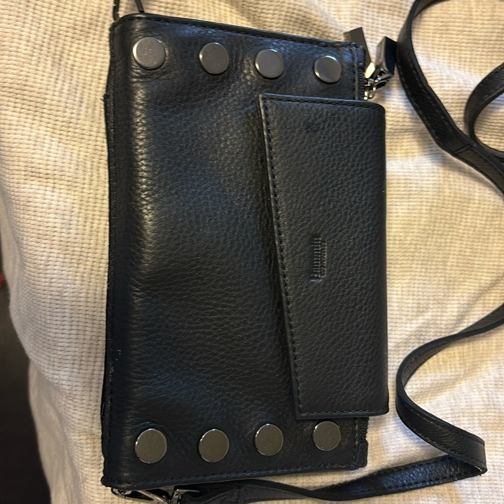 Hammitt Levi. Carried about a week! Black and gunmetal red inside.